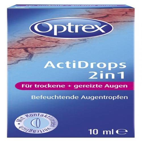 Preisvergleich Produktbild OPTREX ActiDrops 2in1 f.trockene+gereizte Augen 10 ml Tropfen