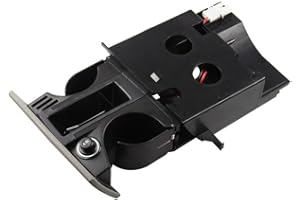 OSIAS Portamonete a forma di tazza con doppia bevanda, colore grigio, per T5 Transporter 2003-2013 VW T5