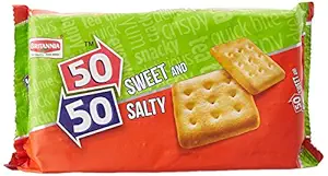 Britannia 50-50 Sweet & Salty Biscuits, 200g