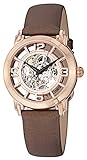 Stuhrling Original Damen-Armbanduhr Analog Automatik Leder - 165B2.334P14