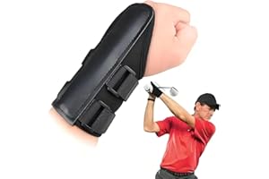 XFSRG Attelle D'alignement de Swing de Golf Attelle de Poignet de Golf Swing Aids Pro Protecteur de Balancement Coudière D'entraînement pour Débutant