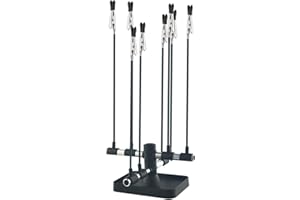 Magicrose Hobby Modeling Parts Holder and 8 Pcs Alligator Clip Sticks Set,Airbrush Spray Painting Holder for Gundam Model Parts DIY Card Photo Memo