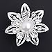 Imixlot Bridal Wedding Clear Crystal Swirl Hair Twists Coils Spirals Hair Pin Clip Accessories (pcak of 12) (#2)