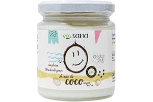 Drasanvi ECOSANA ACEITE DE COCO VIRGEN EXTRA CERTIFICADO BIO by - VEGANO - SIN GLUTEN - 200ml