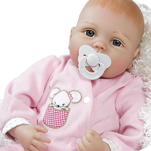 Paradise Galleries Great to Reborn Lifelike Realistic Soft Vinyl 53cm Baby Girl Doll Gift 