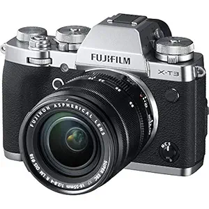 Fujifilm X-T3 26.1 MP Mirrorless Camera with XF 18-55 mm Lens (APS-C X-Trans CMOS 4 Sensor, X-Processor 4, EVF, 3