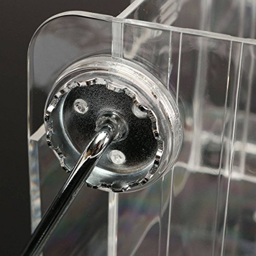 KING DO WAY Fernbedienung halterung Acryl Fernbedienungsstaender Fernbedienung Halter Organizer Aufbewahrung Ablage Box - 3