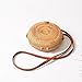 Produktbild Rund Strandtasche Rattan Sommer Tasche Crossbody Damen Modetrends, Vintage Handarbeit Umhängetasche