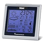 Maße: 13 x 13 x 6 cm Mebus 40283 Funk-Wetterstation