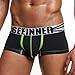 Produktbild Herren Unterhose Unterwäsche Nachtwäsche Unterwäsche Shorts Boxershorts Unterhose Soft Briefs Dessous von Dragon868 (Schwarz, XL)