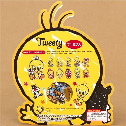 Imagen 2 de Bolsa de pegatinas de Piolín con Silvestre