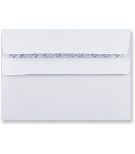 C6 A6 Fresh White Pearlescent Envelopes Premium Quality 100gsm 114 X
