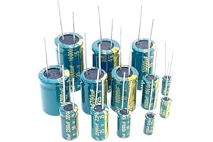 CIZIHUU Condensador electrolítico de alta frecuencia, 6.3V 1000UF 20PCS