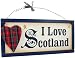 Produktbild Heartwarmers Holz-Dekoschild I Love Scotland