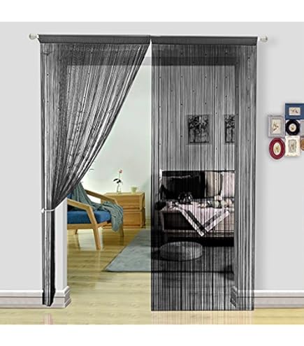 HSYLYM Deurgordijn Venster Gordijnen Deurdecoraties Kamer Verdeler Decoraties voor Zaaldeuren,Wandkast,Partij en Meubilair,One Piece Ontwerp,90x245cm,Roos