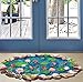 Produktbild Vandelkt Lotusblatt Fischteich 3D Boden Aufkleber Vinyl Diy Wohnkultur Aufkleber Für Kinderzimmer Bad Wc Decoration38X68Cm