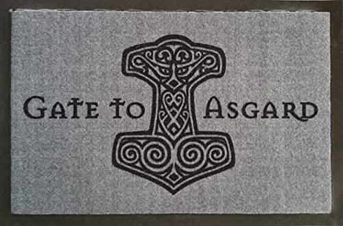 Wikinger - Gate to Asgard Fußmatte - Größe: 60x40 cm - Material Polypropylen