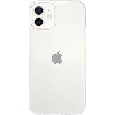 KZY İLETİŞİM Apple iPhone 12 Mini ile uyumlu Kapak 1mm Şeffaf Silikon Kılıf