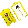 Valor Cards RSA and ID Badge Holder *Nearly Indestructible* (Single RSA ID Badge Holder -Lemon Yellow)