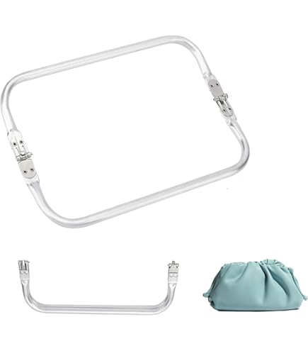 Cornice Per Borsa In Alluminio - Chiusura A Telaio, 2 Misure, Per Progetti Fai Da Te E Artigianato - Foto 8