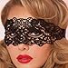 Produktbild QTJKH Horror Maske Venezianische Maskerade Ladies Lace Eye Masks Venetian Masquerade Halloween Ball Party Fancy Dress Costume Valentine's Day Mysterious Dress Up@C