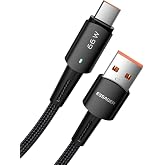 Essager Premıum &Ouml;rg&uuml; Kopmaz Kablo 2Metre 6A 66W USB To Type-C Şarj Kablosu Data Kablosu Akım Koruma