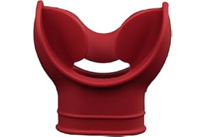 WILITTO Diving Bite Mouthpiece, Silicone Snorkel Mouthpiece, Diving Tube Mouthpiece Regulators for Dive Shops Professional Diving Diving Swimming Training