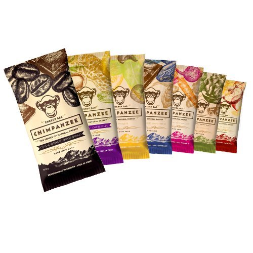 Preisvergleich Produktbild Chimpanzee Riegel MIX (7 Riegel) Bestseller Set (7x55g) Chimpanzee Bar