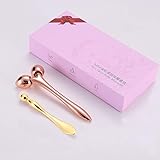 LJLB Eye Cream Massage 3D Roller Face Massager, V Face Lift Tool Facial Care Massager RollerFirming Beauty Massage BodyFace M