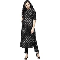 GoSriKi Women's Regular Kurta with Pant