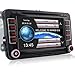 Produktbild A-Sure 7" Zoll 2 Din Bluetooth FM 3G DAB+ Autoradio OBD Navi DVD GPS Radio RDS Für VW Passat Golf 5 6 Touran Tiguan Transporter Multivan T5 Polo Jetta Caddy Skoda Seat Altea Z5W7 2-Jahre-Garantie