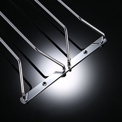 Anself Gläserschiene Weinglas Hänger mit Schrauben - 5