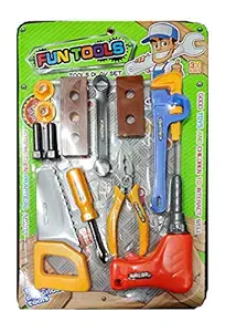 Tickles Tool Set for Kids Repairing Kit (Random Color) (Green) 3 yrs Plus