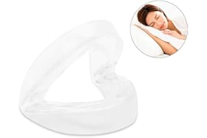 TMISHION Hilfsmittel gegen Schnarchen, Zähneknirschen Gebißschutz, Zahnschutz beim nächtlichen Zähneknirschen, Beruhigung Schlafen Gerät für Anti Schnarch, für Männer Frauen Kinder