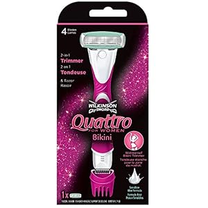 Wilkinson Sword Quattro Razor for Women, Bikini - Image 2