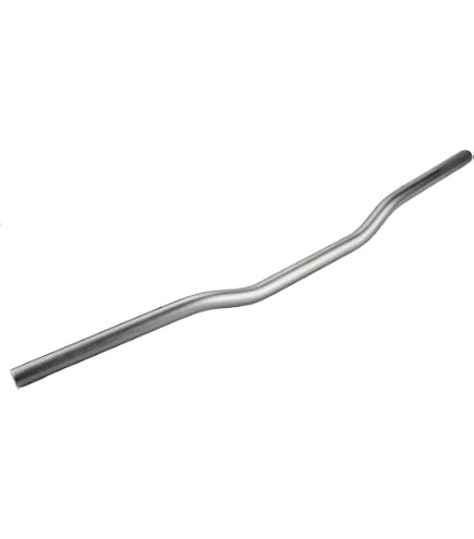 Guidon Moto 22mm Noir - Style Rétro - Universel 7/8 Pouce - En Fer