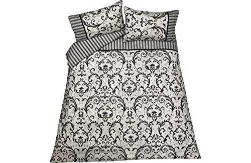 Heart of House Antoinette Black Bedding Set - Superking.