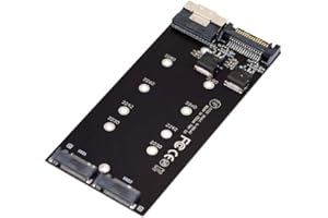 Cablecc Dual 2X NVME M.2 AHCI to Slimline PCIE Express 3.0 4.0 SFF-8654 8X Raid Card VROC Raid0 Hyper Adapter