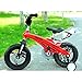 Produktbild YQ Magnesiumlegierung Freestyle Jungen Kinder Mädchen Fahrrad 3 Farben, 12", 14", 16", Mit Stabilisatoren, Wasserflasche Und Halter,Red,14Inches