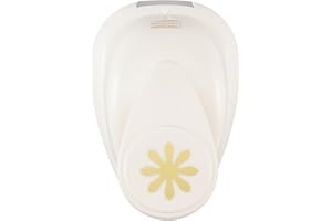 Vaessen Creative Perforatrice de Papier, Taille S, Marguerite, Pour Projets DIY, Scrapbooking, Création de Cartes et Plus, Pourpre