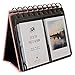 Price comparison product image Urvoix 68 Desk Mini Photo Album for Fujifilm Instax Mini 8 7s 25 50s 90 Film, business Card, Pink