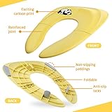 Jerrybox Faltbare Toilettensitze für Kinder/Baby, Tragbarer Reise WC Sitz, Kleinkind Töpfchen mit Aufbewahrungstüte - 3