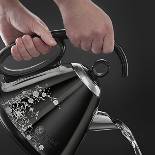 Russell Hobbs 21961-70 Legacy Floral Wasserkocher, Innovativer Griff, Perfect-Pour-Ausgusstülle, Schnellkochfunktion, Verdecktes Heizelement - 6