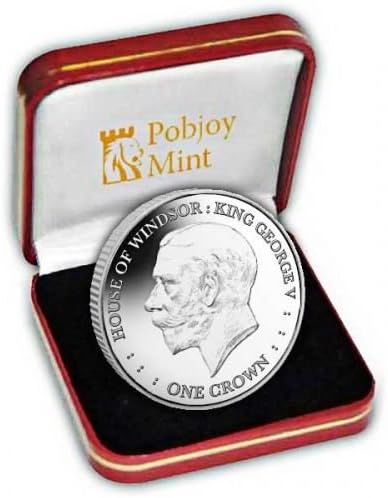 Falkland Islands 2017 House of Windsor King George V Proof Silver Coin