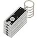Produktbild Youpin 5 Mini-Taschenlampen mit heller LED-Lampe für Schlüsselring, ultra dünn und leicht, für den Außenbereich, Wandern/Reisen, schwarz