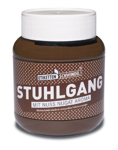 Preisvergleich Produktbild Close Up Stuhlgang Schokocreme / Nuss-Nougat Brotaufstrich 350gr