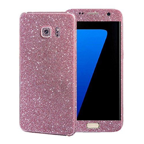 Tongshi para Samsung Galaxy S7 edge Cubierta de lujo del caso de Bling del brillo duro de la contraportada de Cine Rosado reviews Tongshi para Samsung Galaxy S7 edge Cubierta de lujo del caso de Bling del brillo duro de la contraportada de Cine Rosado