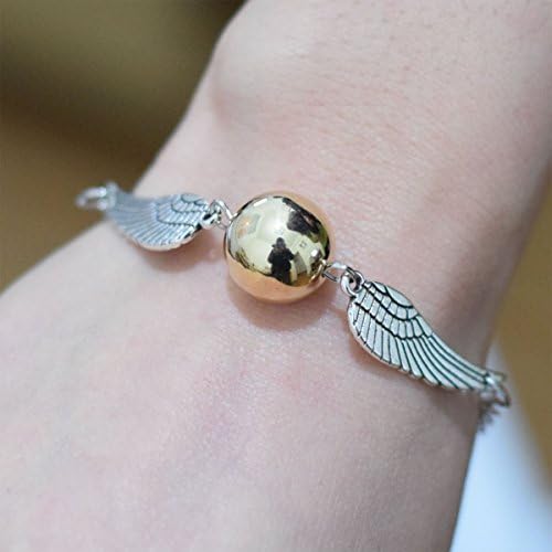 Golden Snitch Bracelet Harry Potter Bracelet - Golden Snitch Bracelet for Book Lovers