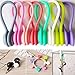 Price comparison product image Gaddrt 8Pcs Earphone Cord Winder, 10cm Multifunction Magnet Cable Clips For Earphone