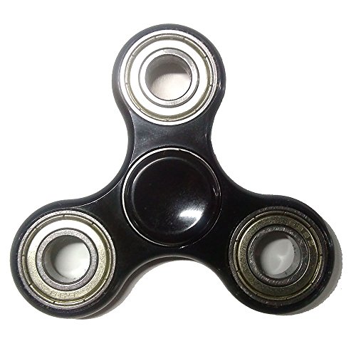 2017 New Tri Fidget Hand Spinner EDC Sensory Fidget Toy Gift For Kids Adults (Black) 2017 New Tri Fidget Hand Spinner EDC Sensory Fidget Toy Gift For Kids Adults (Black)